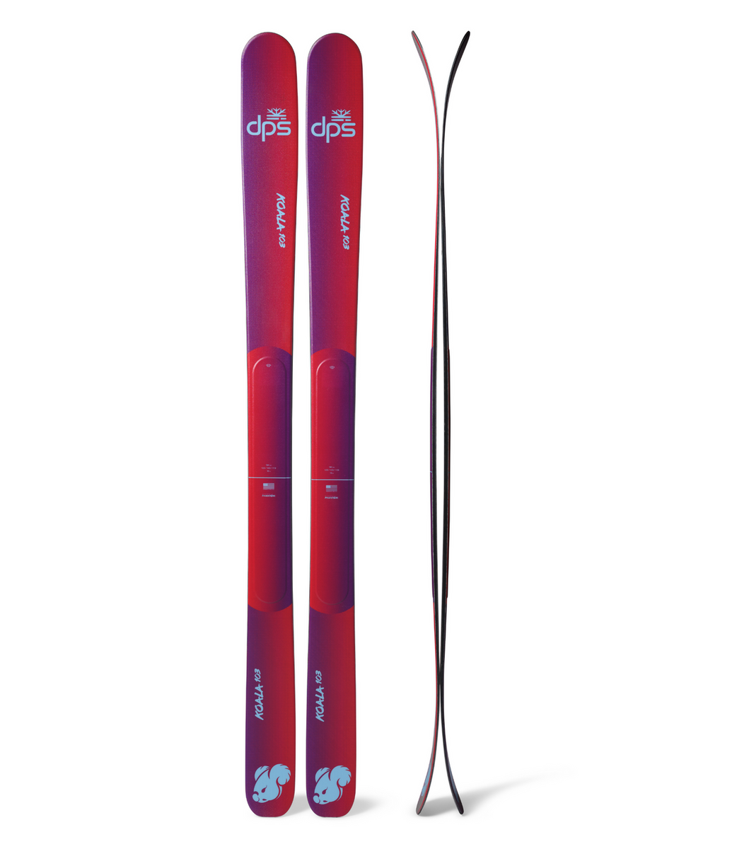 DPS KOALA 103 Skis w/ Phantom – Teton Wasatch Ski Co.
