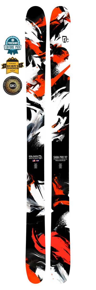 Icelantic SABA PRO 117 Ski 2024 – Teton Wasatch Ski Co. Icelantic SABA PRO 117 Ski 2024 – Teton Wasatch Ski Co.