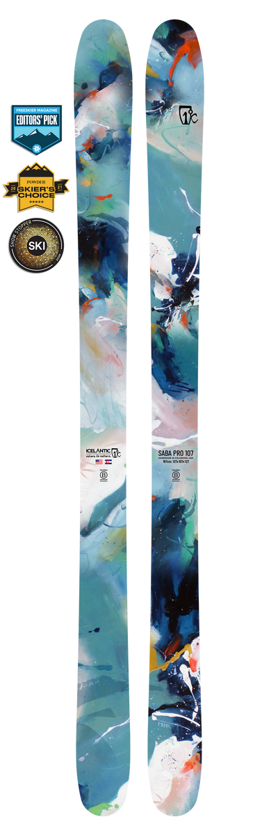 Icelantic SABA PRO 107 Ski 2025 – Teton Wasatch Ski Co. Icelantic SABA PRO 107 Ski 2025 – Teton Wasatch Ski Co.