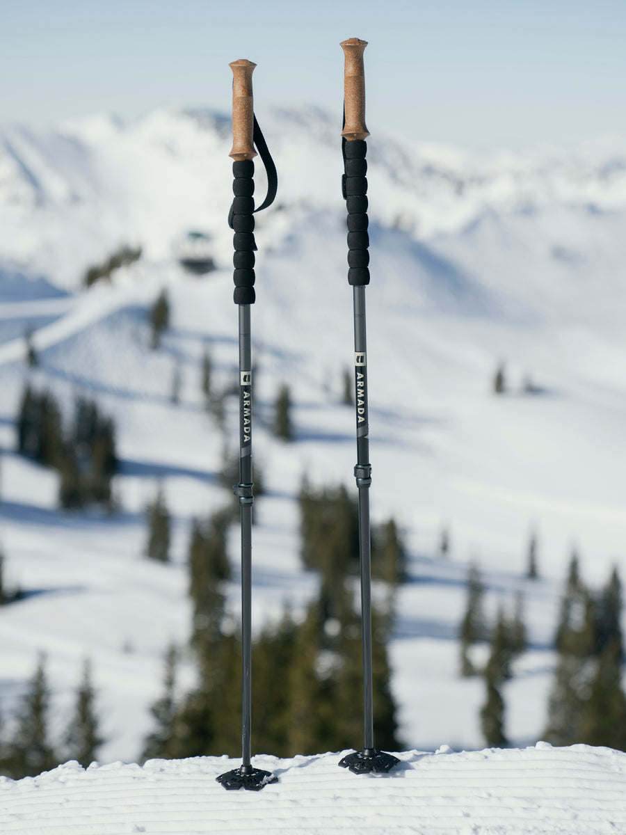 Armada CARBON Adjustable Touring Ski Poles 2024 Teton