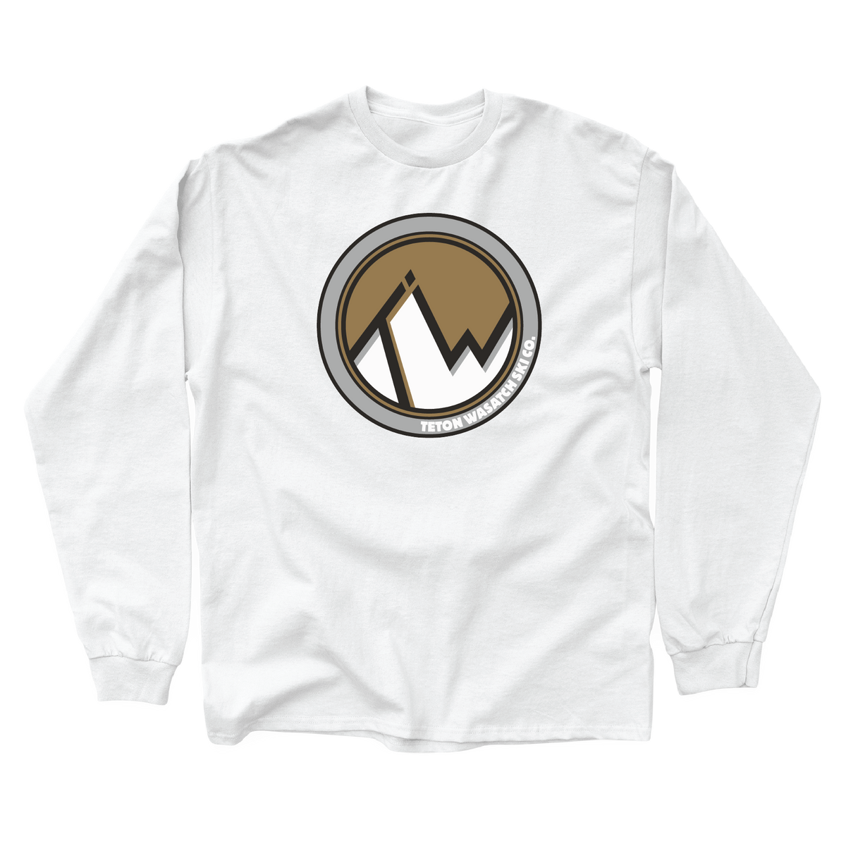 Teton Wasatch Ski Co. - Long Sleeve Shirt - White