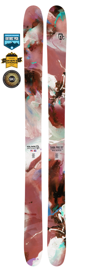 Icelantic SABA PRO 117 Ski 2025 – Teton Wasatch Ski Co. Icelantic SABA PRO 117 Ski 2025 – Teton Wasatch Ski Co.