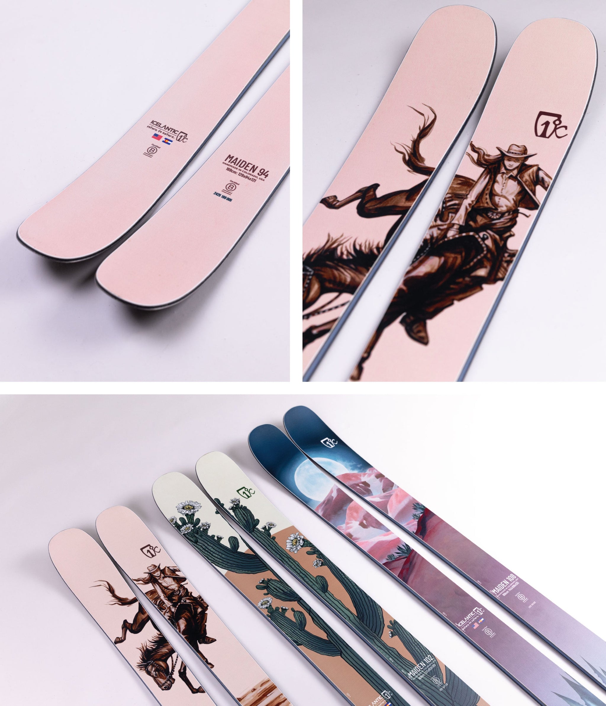 スキー icelantic ski 24/25 Maiden 102 — Icelantic Skis