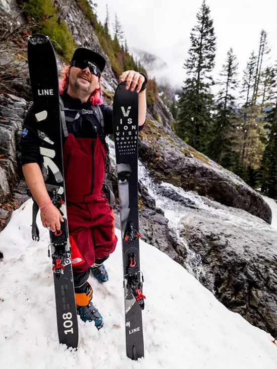 LINE VISION 108 183 ライン　ヴィジョン Line Skis Vision 108 Skis 2024 | evo